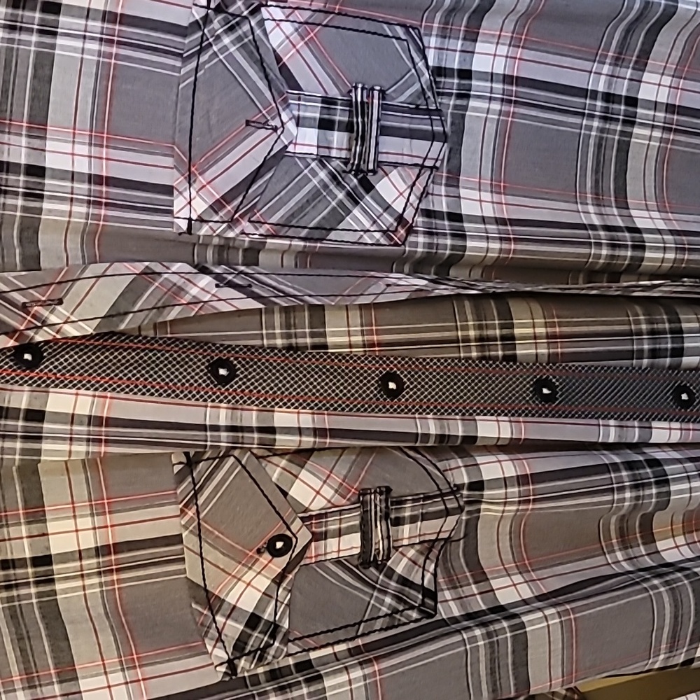 Buckle Athletic Fit Button Down Shirt - Picture 4 of 8